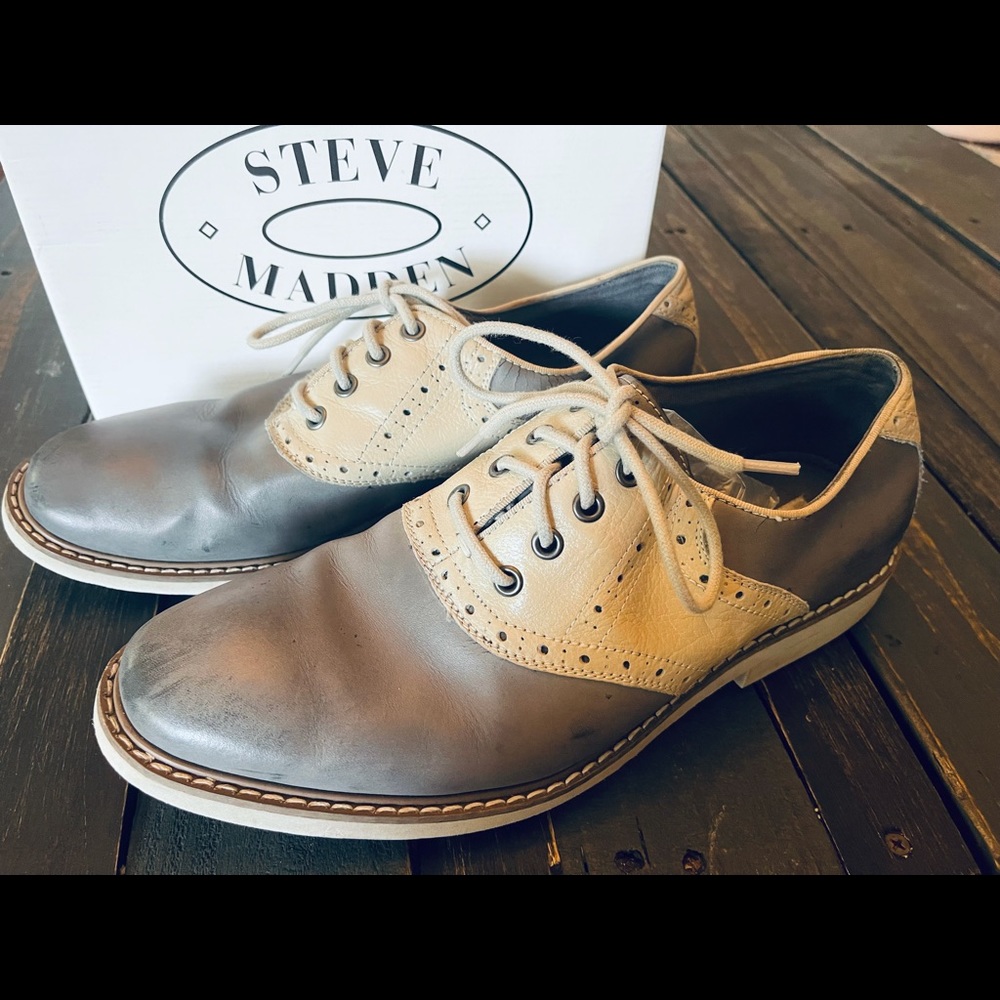 Men’s Steve Madden leather dress shoes - Picture 3 of 3